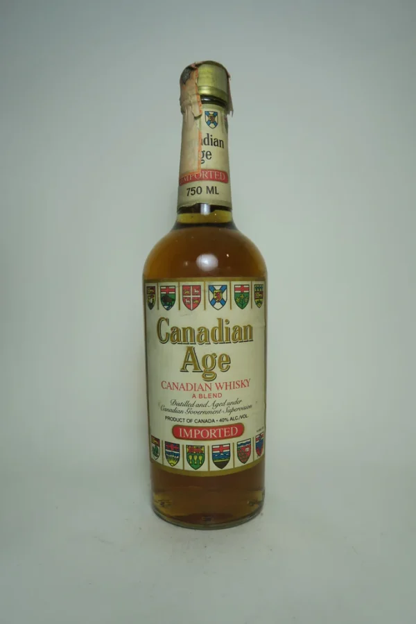 Canadian Age Blended Canadian Whisky – Bottled 1989 (40%, 75cl)